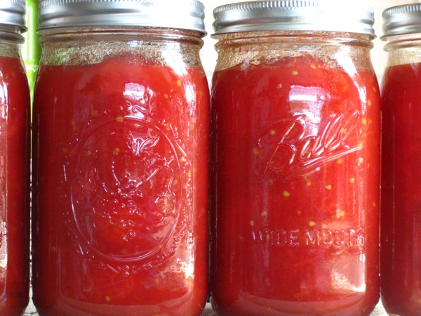 Bramblings Canning Tomatoes